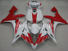 Cargar imagen en el visor de la galería, Red White Factory Style - YZF-R1 04-06 Fairing Kit