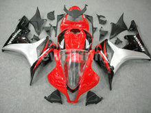 Cargar imagen en el visor de la galería, Red Black and Silver Factory Style - CBR600RR 07-08 Fairing