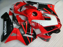 Cargar imagen en el visor de la galería, Red and Black Factory Style - CBR600RR 03-04 Fairing Kit -