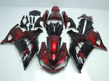 Cargar imagen en el visor de la galería, Red and Black Factory Style - NINJA ZX-14R 12-25 Fairing