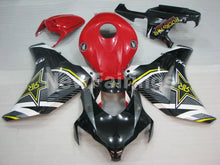 Cargar imagen en el visor de la galería, Red and Black ROCKSTAR - CBR1000RR 08-11 Fairing Kit -