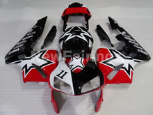Cargar imagen en el visor de la galería, Red and Black Star - CBR600RR 03-04 Fairing Kit - Vehicles &amp;