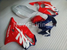 Red Blue White Factory Style - CBR600 F4 99-00 Fairing Kit -