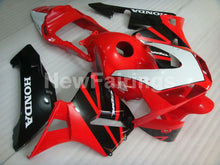 Cargar imagen en el visor de la galería, Red and White Black Factory Style - CBR600RR 03-04 Fairing