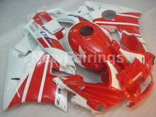 Cargar imagen en el visor de la galería, Red and White Factory Style - CBR600 F2 91-94 Fairing Kit -