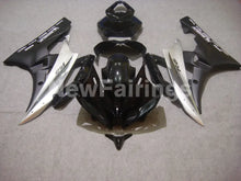 Cargar imagen en el visor de la galería, Silver and Black Matte Black Factory Style - YZF-R6 06-07 Fairing Kit Vehicles &amp; Parts &gt; Vehicle Parts &amp; Accessories &gt;