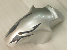 Cargar imagen en el visor de la galería, Silver and Black Flame - NINJA ZX-12R 02-04 Fairing Kit