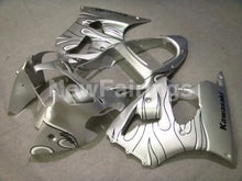 Cargar imagen en el visor de la galería, Silver Flame NINJA ZX 6R 00 02 Fairing Kit Vehicles &amp; Parts