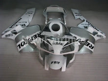 Cargar imagen en el visor de la galería, Silver and White Repsol - CBR600RR 03-04 Fairing Kit -