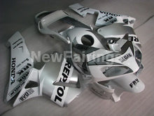 Cargar imagen en el visor de la galería, Silver and White Repsol - CBR600RR 03-04 Fairing Kit -