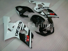 Cargar imagen en el visor de la galería, White and Black Factory Style - GSX-R600 04-05 Fairing Kit -