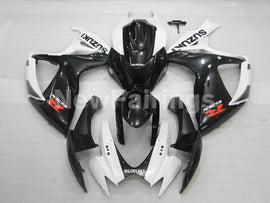 White and Black Factory Style - GSX-R600 06-07 Fairing Kit