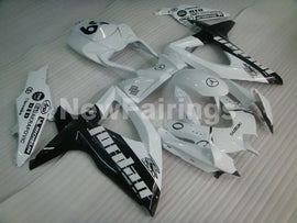 White and Black Jordan - GSX-R750 08-10 Fairing Kit
