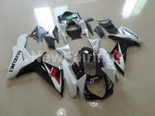 Cargar imagen en el visor de la galería, White and Black Red Factory Style - GSX-R600 11-24 Fairing