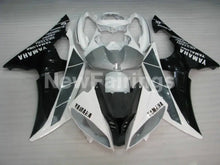 Cargar imagen en el visor de la galería, White and Black Silver Factory Style - YZF-R6 08-16 Fairing Kit Vehicles &amp; Parts &gt; Vehicle Parts &amp; Accessories &gt; Motor