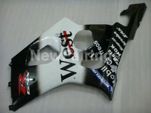 Cargar imagen en el visor de la galería, White and Black West - GSX - R1000 03 - 04 Fairing Kit