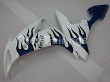 Cargar imagen en el visor de la galería, White and Blue Flame - YZF-R1 04-06 Fairing Kit - Vehicles