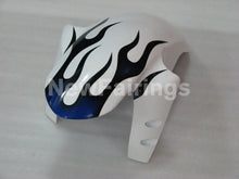 Cargar imagen en el visor de la galería, White and Blue Flame - YZF-R1 04-06 Fairing Kit - Vehicles