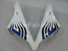 Cargar imagen en el visor de la galería, White and Blue Flame - YZF-R1 04-06 Fairing Kit - Vehicles