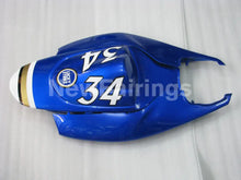 Cargar imagen en el visor de la galería, White and Blue Lucky Strike - GSX-R750 06-07 Fairing Kit