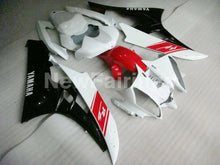 Cargar imagen en el visor de la galería, White and Red Black Factory Style - YZF-R6 06-07 Fairing Kit Vehicles &amp; Parts &gt; Vehicle Parts &amp; Accessories &gt; Motor