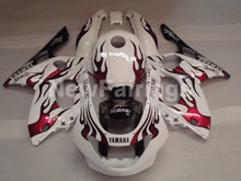 Cargar imagen en el visor de la galería, White and Red Flame - YZF600R Thundercat 96-07 Fairing Kit Vehicles &amp; Parts &gt; Vehicle Parts &amp; Accessories &gt; Motor
