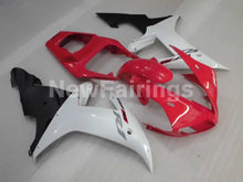 Cargar imagen en el visor de la galería, White and Red Matte Black Factory Style - YZF-R1 02-03