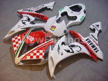 Cargar imagen en el visor de la galería, White and Red Scorpion - YZF-R1 04-06 Fairing Kit