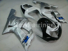 Cargar imagen en el visor de la galería, White and Silver Black Factory Style - GSX-R750 00-03
