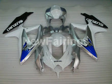 Cargar imagen en el visor de la galería, White and Silver Blue Factory Style - GSX-R600 08-10