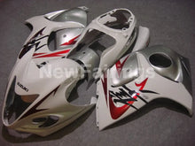 Cargar imagen en el visor de la galería, White and Silver Red Factory Style - GSX1300R Hayabusa
