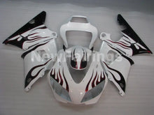 Cargar imagen en el visor de la galería, White and Wine Red Flame - YZF-R1 98-99 Fairing Kit