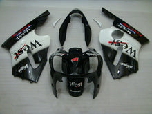 Cargar imagen en el visor de la galería, White and Black West - NINJA ZX-12R 00-01 Fairing Kit
