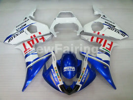 White Blue FIAT - YZF-R6 03-04 Fairing Kit Vehicles & Parts > Vehicle Parts & Accessories > Motor Vehicle Parts > Motor