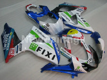 Cargar imagen en el visor de la galería, White and Blue MOTOREX - GSX - R1000 09 - 16 Fairing Kit