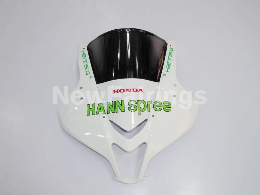 White and Green Black Factory Style - CBR600RR 07-08 Fairing