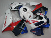 Cargar imagen en el visor de la galería, White Red and Blue Factory Style - CBR600RR 05-06 Fairing