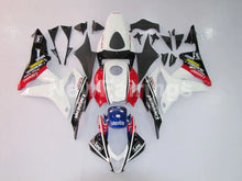 Cargar imagen en el visor de la galería, White and Red Black Lee - CBR600RR 07-08 Fairing Kit -