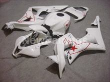 Cargar imagen en el visor de la galería, White and Red Star - CBR600RR 07-08 Fairing Kit - Vehicles &amp;