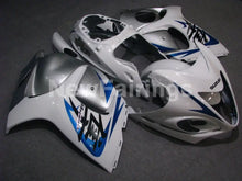 Cargar imagen en el visor de la galería, White and Silver Blue Factory Style - GSX1300R Hayabusa