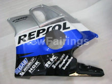 Cargar imagen en el visor de la galería, White and Silver Blue Repsol - CBR600 F2 91-94 Fairing Kit -