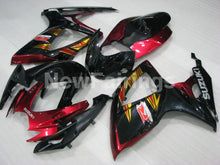 Cargar imagen en el visor de la galería, Wine Red and Black Golden Factory Style - GSX-R600 06-07