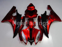 Cargar imagen en el visor de la galería, Wine Red and Matte Black Factory Style - YZF-R6 06-07 Fairing Kit Vehicles &amp; Parts &gt; Vehicle Parts &amp; Accessories &gt;
