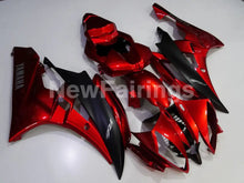 Cargar imagen en el visor de la galería, Wine Red and Matte Black Factory Style - YZF-R6 06-07 Fairing Kit Vehicles &amp; Parts &gt; Vehicle Parts &amp; Accessories &gt;