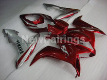 Cargar imagen en el visor de la galería, Wine Red Silver Factory Style - YZF-R1 04-06 Fairing Kit