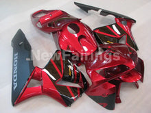 Cargar imagen en el visor de la galería, Wine Red and Black Factory Style - CBR600RR 05-06 Fairing