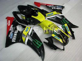 Yellow and Black Monster - YZF-R6 06-07 Fairing Kit Vehicles & Parts > Vehicle Parts & Accessories > Motor Vehicle