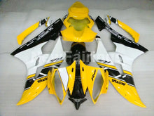 Cargar imagen en el visor de la galería, Yellow and White Black Factory Style - YZF-R6 06-07 Fairing Kit Vehicles &amp; Parts &gt; Vehicle Parts &amp; Accessories &gt; Motor