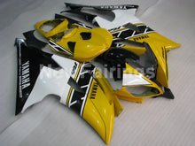 Cargar imagen en el visor de la galería, Yellow and White Black Factory Style - YZF-R6 08-16 Fairing Kit Vehicles &amp; Parts &gt; Vehicle Parts &amp; Accessories &gt; Motor